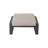 Brown Cushioned Ottomans - Strong Aluminium, For Various Settings 2 Lightweight Beige Cushioning, Aluminium Frame, Indoor & Outdoor