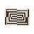 Op Art Ceramic Decorative Tray