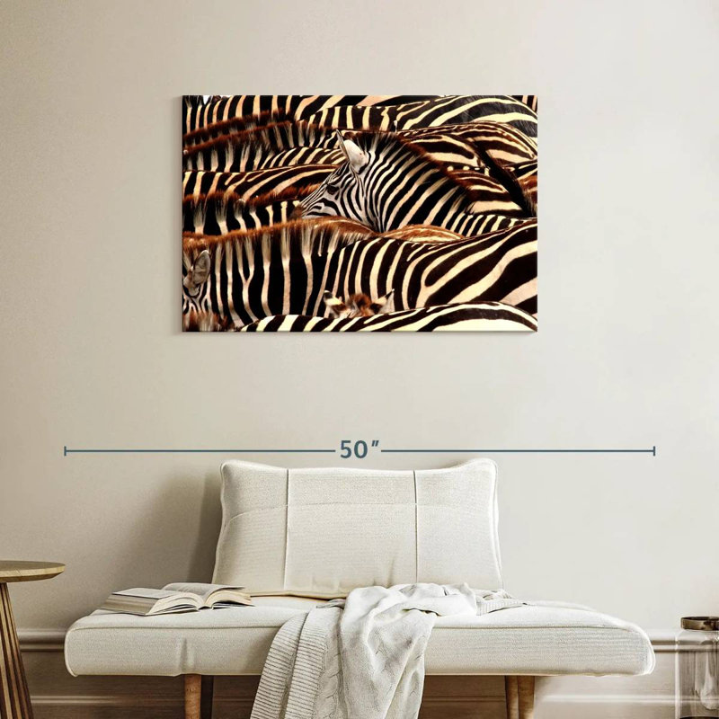 Brampt Serengeti Zebra Stripes, 24" H x 36" W