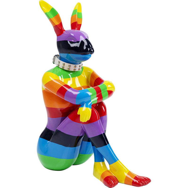Deco Figurine Rabbit Gillie Rainbow