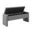Banc de bout moderne avec rangement, grand tabouret de repose-pieds rembourré, banc de meuble-lavabo de fenêtre confortable pour le salon, la chambre à coucher-129757641-129757643-129757638