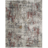 Area Rug in Gray