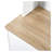 White 75-Inch Entryway Hall Tree with Bench and 5-Hook Storage Rack