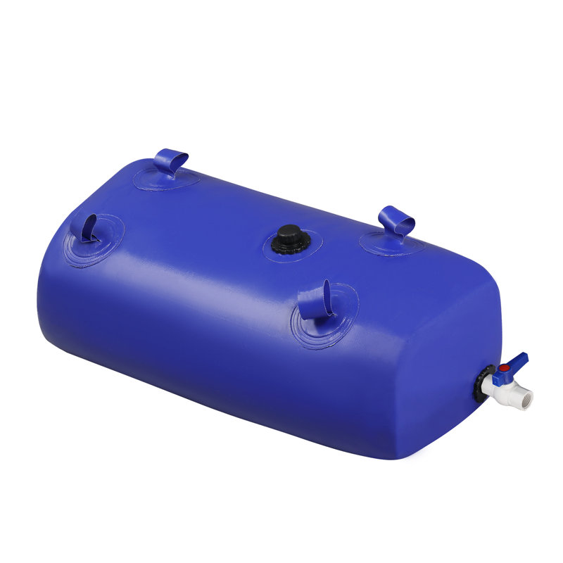 Baril de pluie pliable en plastique résistant aux intempéries, H 13,4 po x l 31,5 po x P 16,9 po
