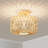 1-Light Flush Mount Ceiling Light，Semi Flush Mount Ceiling Light-101782491