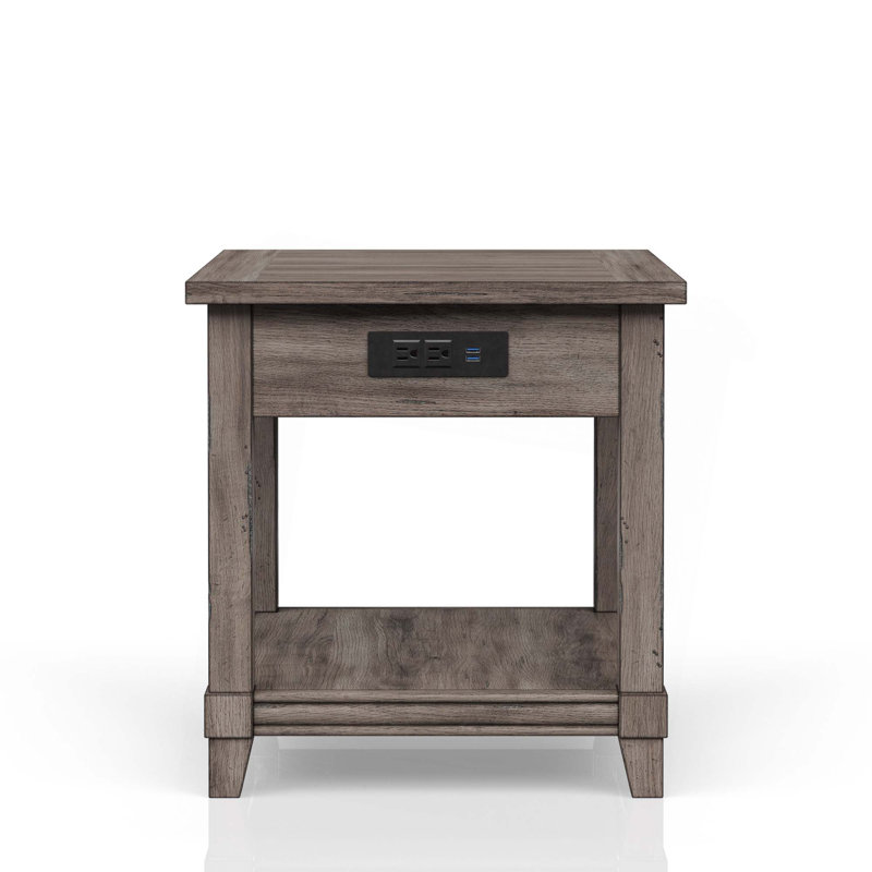 Table de bout avec tiroir de rangement