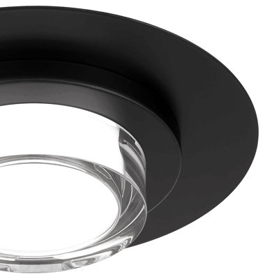 12 Inch Square Chrome Integrated Led Flush Mount
