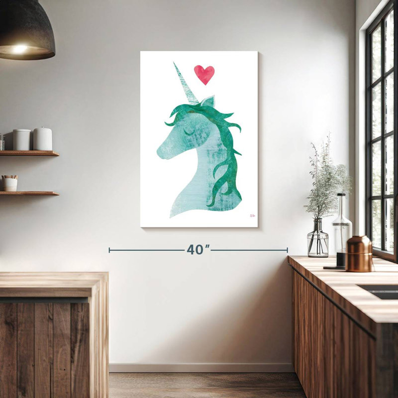 Ashelle licorne magique II, H 39 po x l 26 po
