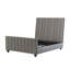 Channel Upholstered Bed-60070728-60070729