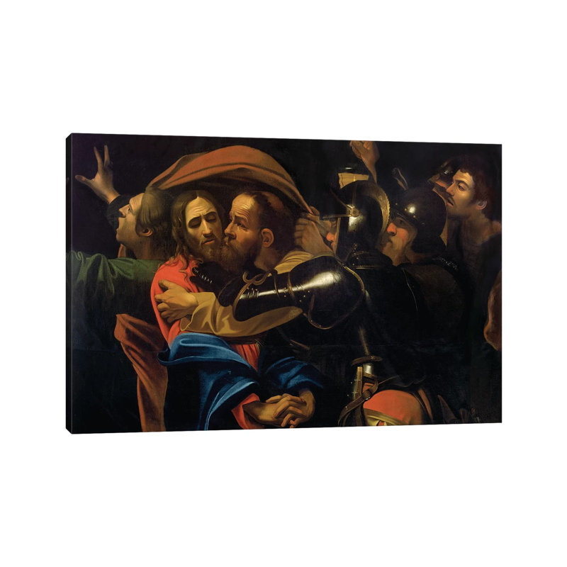 The Taking Of Christ by Michelangelo Merisi Da Caravaggio - Wrapped Canvas Gallery-Wrapped Canvas Giclée