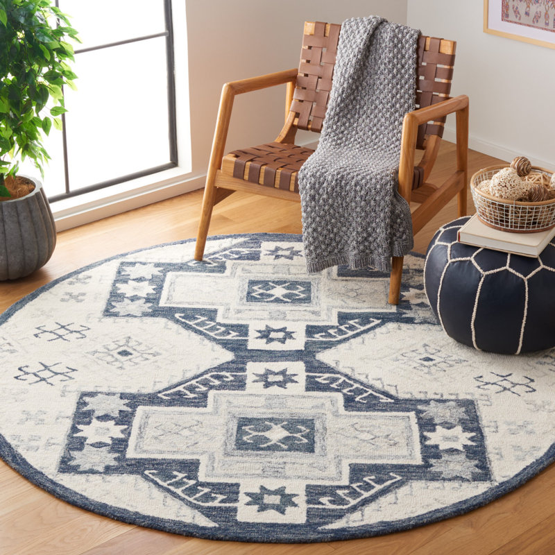 Tapis ivoire / gris foncé Metro 479, Rectangle 8 pi x 10 pi