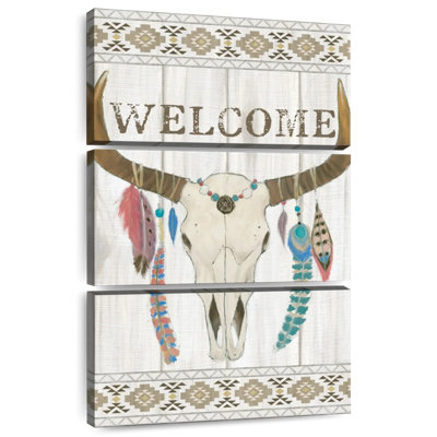 Plaque murale Kema Bohemian Rising I Welcome