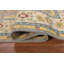 Tapis oriental fait à la main à motif floral Oushak 7 x 10