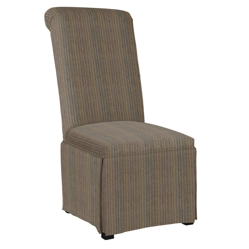 Susanna 20.25'' H Upholstered Side Chair, French Roast, Brown Stripe