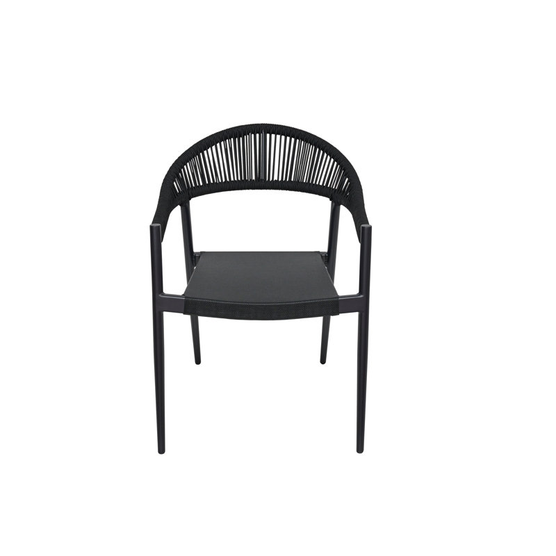 Chaise Tahiti, Noir