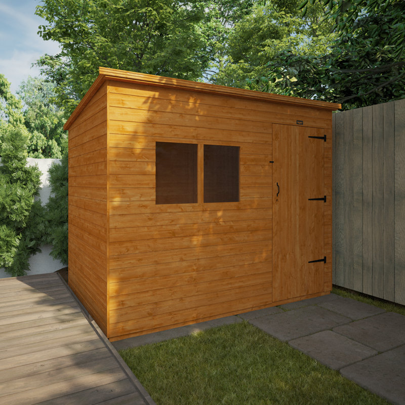 9x6w Tiger Shiplap Extra High Pent