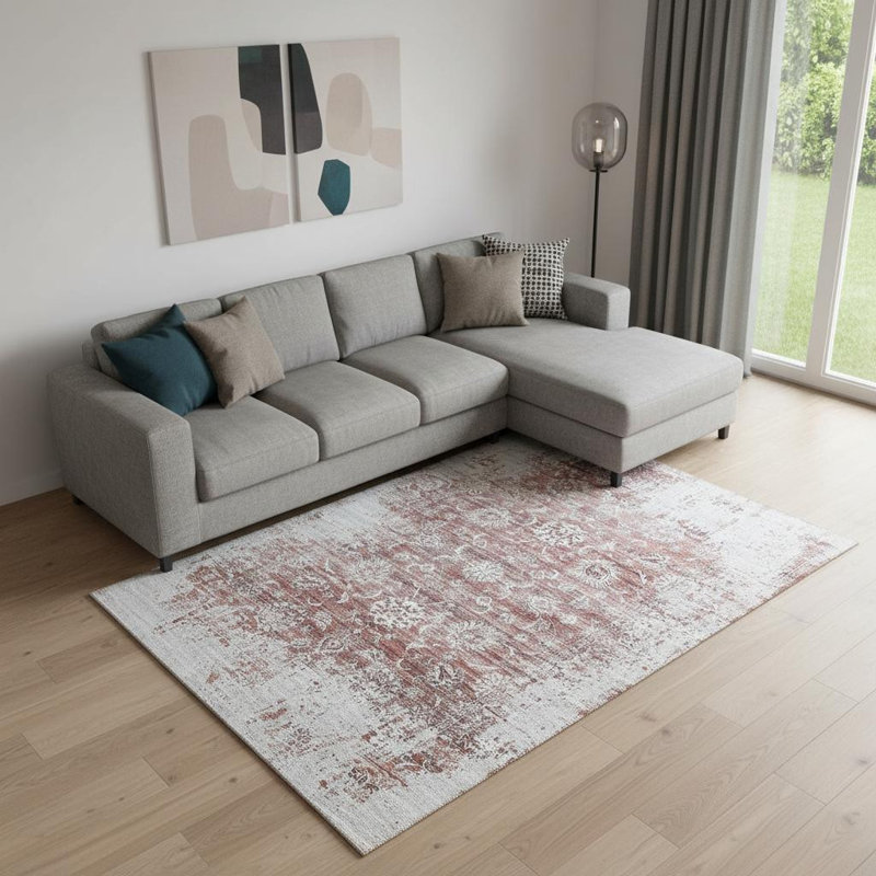Tapis rectangulaire Jamora, Rectangle 7 pi 9 po x 10 pi 9 po