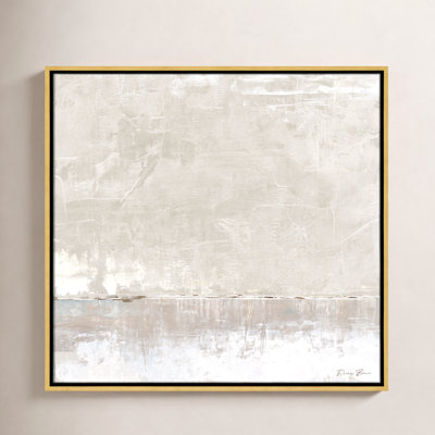 Delevan Better Days - Floater Frame Print on Canvas