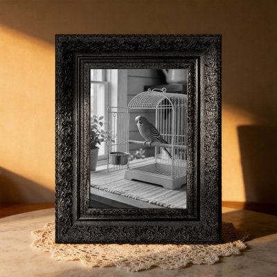 Cadre photo noir chaud 1PC pour photos et affichage mémoire 8 "x 10"