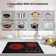 Gaslandchef Pro Series 21'' Electric Cooktop with Two Elements