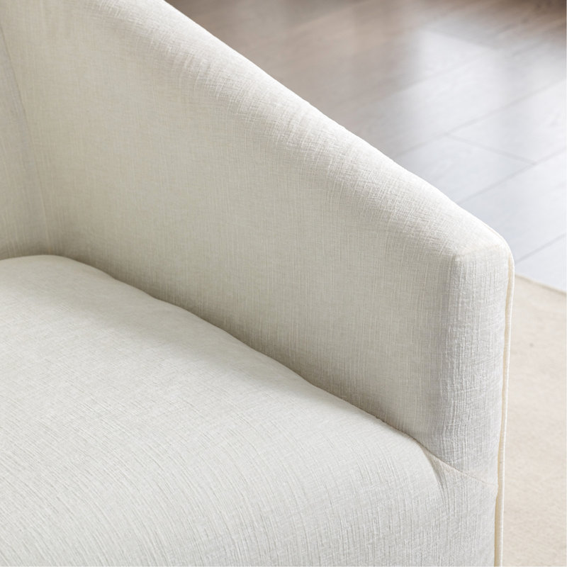 Siège pivotant en chenille Modern 360, Blanc