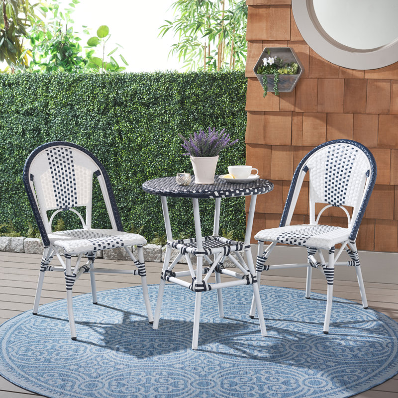 Swarthofthi 2 - Person Patio Dining Set with Round Table