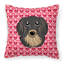 Coussin décoratif intérieur/extérieur schnauzer hearts-304264901-304264920