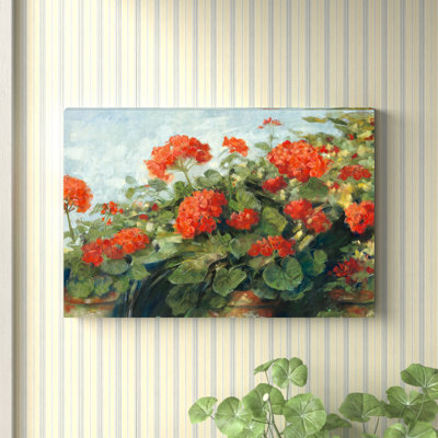" Geranium Wave " by Carol Rowan