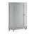 Grey Bathroom Cabinet - Triangle Corner Adjustable Shelf For A Neat Arrangement Tidy Living Space