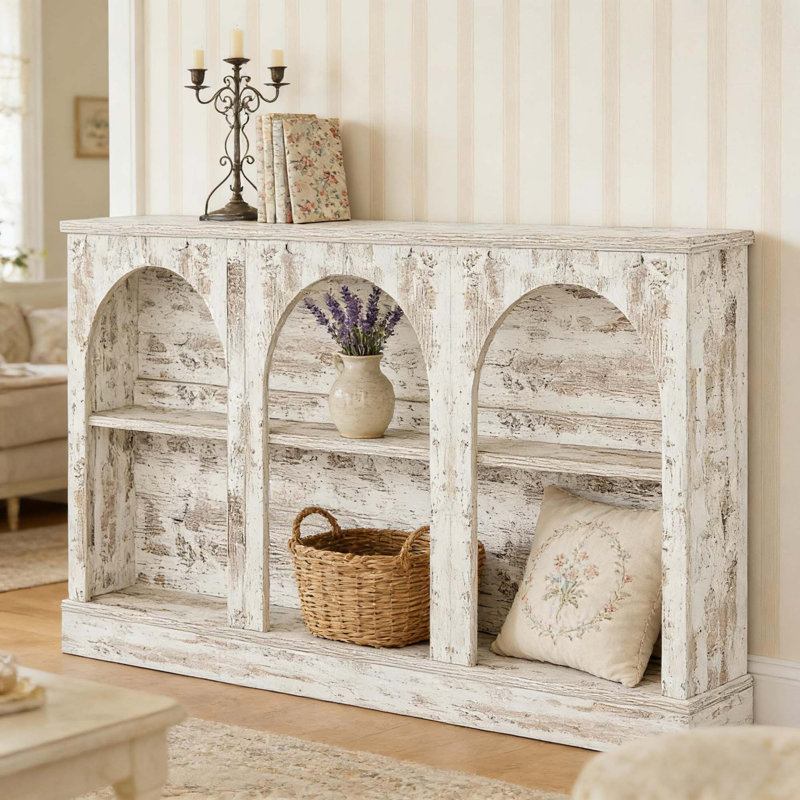 Modern Storage Console Table with Multi-Functional Design