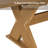  Neree 70.9-90.6"W Farmhouse Extendable Dining Table with Solid Wood Frame-912038140