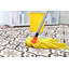Eliezar Vinyl Machine Printed Area Rug-1023890532