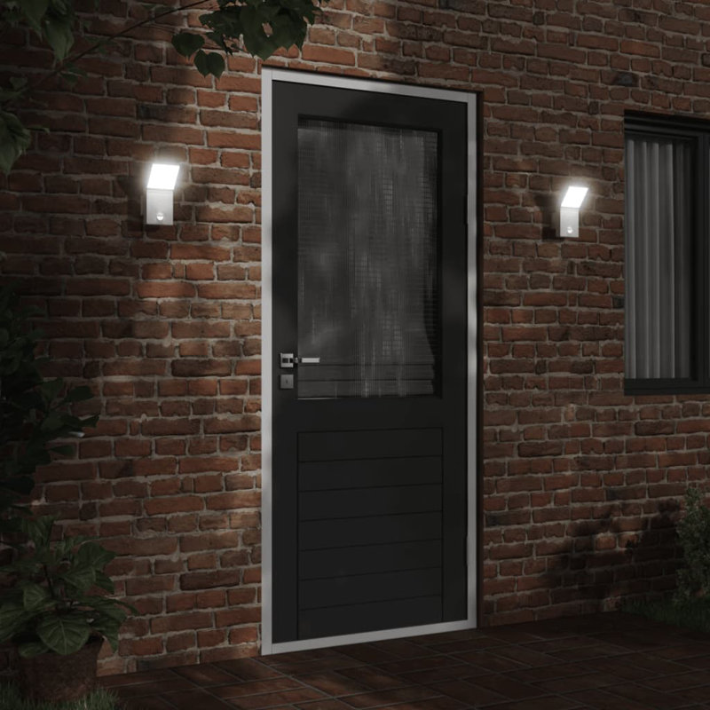 Datreon Plug-in LED Outdoor Wall Lights, White