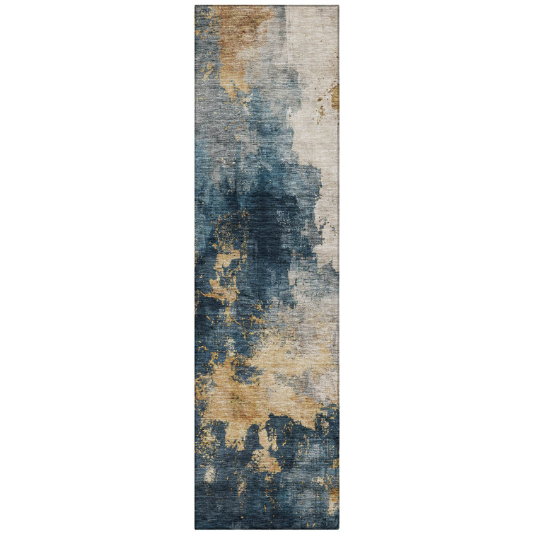 Chayil Area Rug with Non-Slip Backing