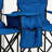Folding Outdoor Chair Set for 2 with Umbrella for Beach Lawn and Camping