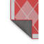 Tapis rouge / gris clair Power Loom-1973301310