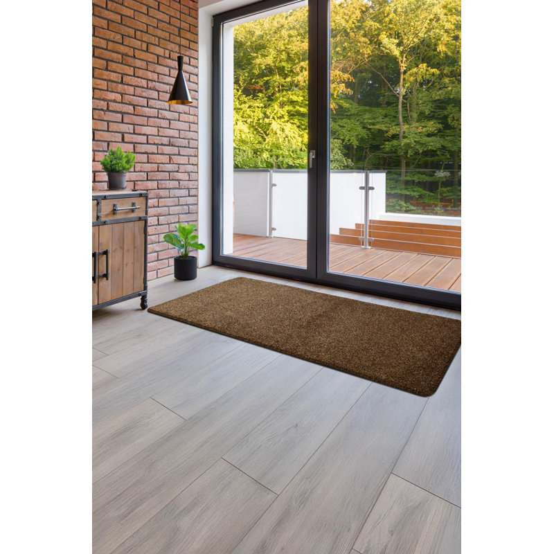 Svamin Solid Colour Area Rug, Runner 60 x 200 cm