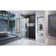Platinum Linea 34" W x 72" H Screen Frameless Fixed Glass Panel with ClearMax Technology