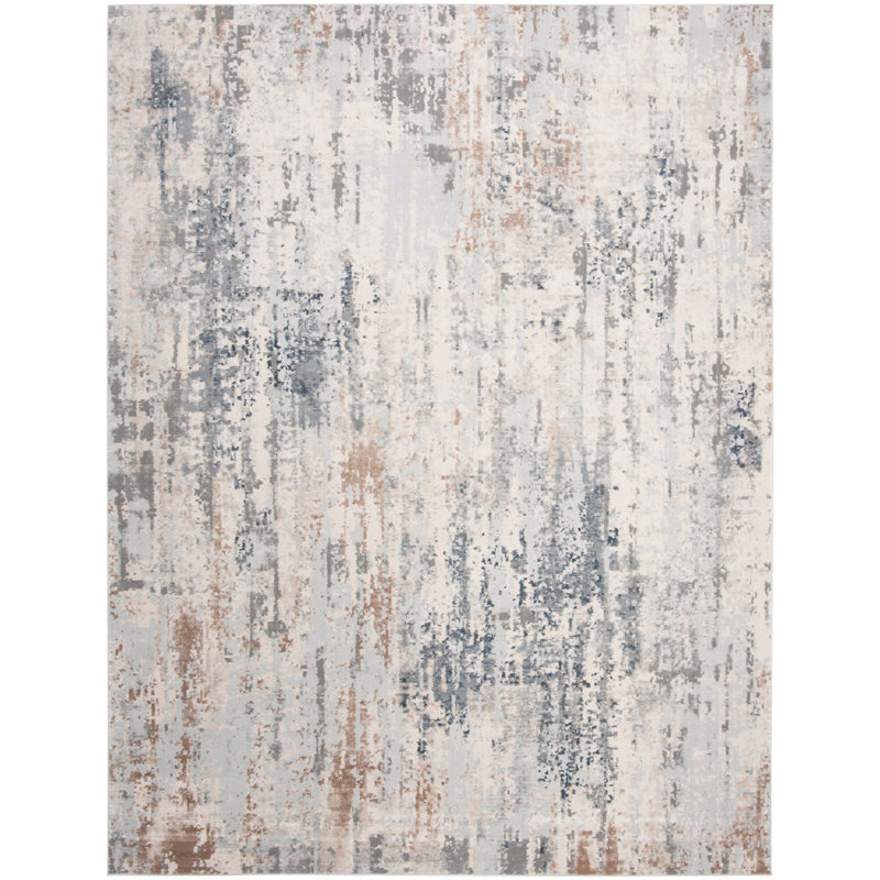 Tapis abstrait Keyra Performance, Rectangle 9 pi x 12 pi