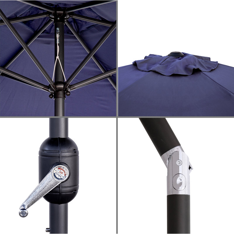 300cm Market Parasol, Dark Blue