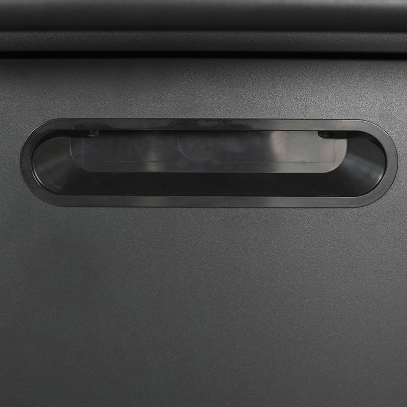 Armoire en métal robuste pour outils - H 34,71 po x l 28,68 po x P 16,31 po noir / gris avec roues et tiroirs verrouillables Robuste zone de rangement Poignées ergonomiques Garage, bureau, maison