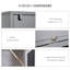 Bureau pliable avec tableau noir et tablette réglable - poste de travail gris convertible