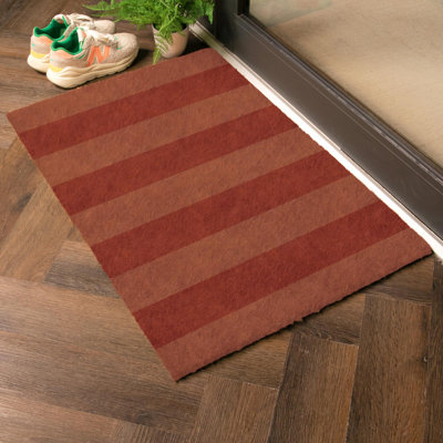 Stripe Coir Doormat