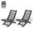 Alexeya Foldable Outdoor Adirondack Chair-240309895