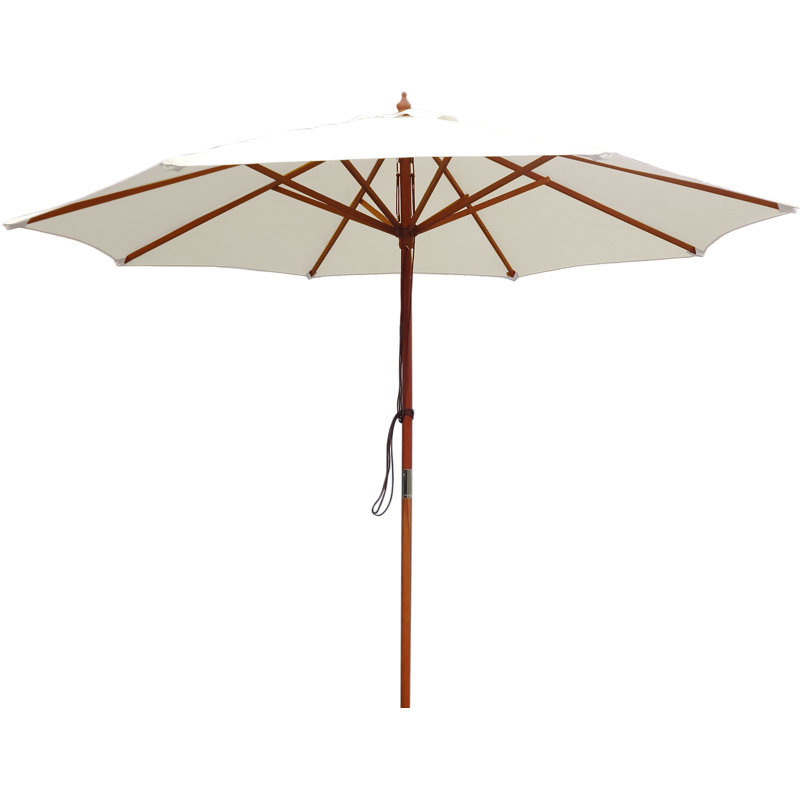 Parasol de marché 9 pi, Brun clair