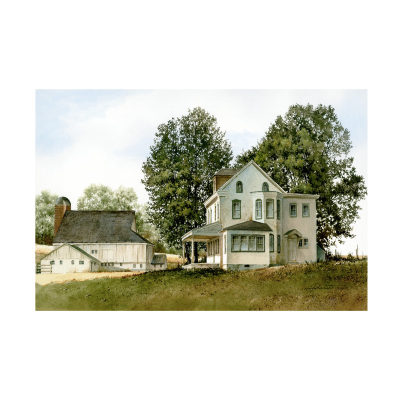 Art sur toile Ray Hendershot, H 12 po x l 19 po
