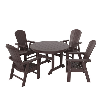 Altura 4 - Person Patio Dining Set with Round Table