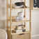 Transitional Narrow Bookshelf with Drawer on Bottom