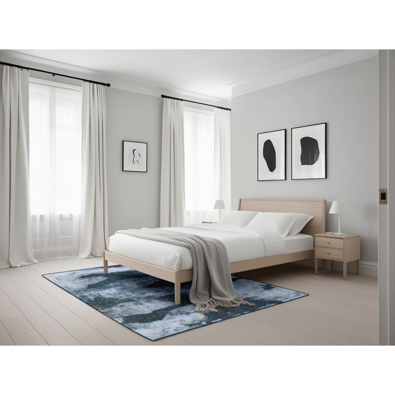 Tapis abstrait moderne 1372, Rectangle 5 pi x 7 pi