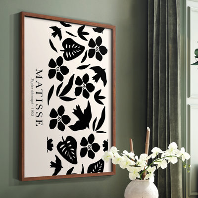Matisse CCLX III, reproduction encadrée - bois massif